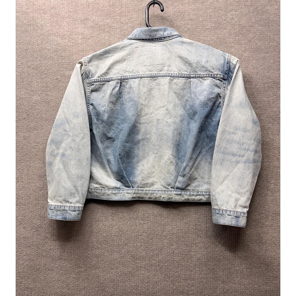 Levis Jacket Mens Small Blue Made In Japan Denim Trucker Bomber Type 1 - Picture 2 of 11